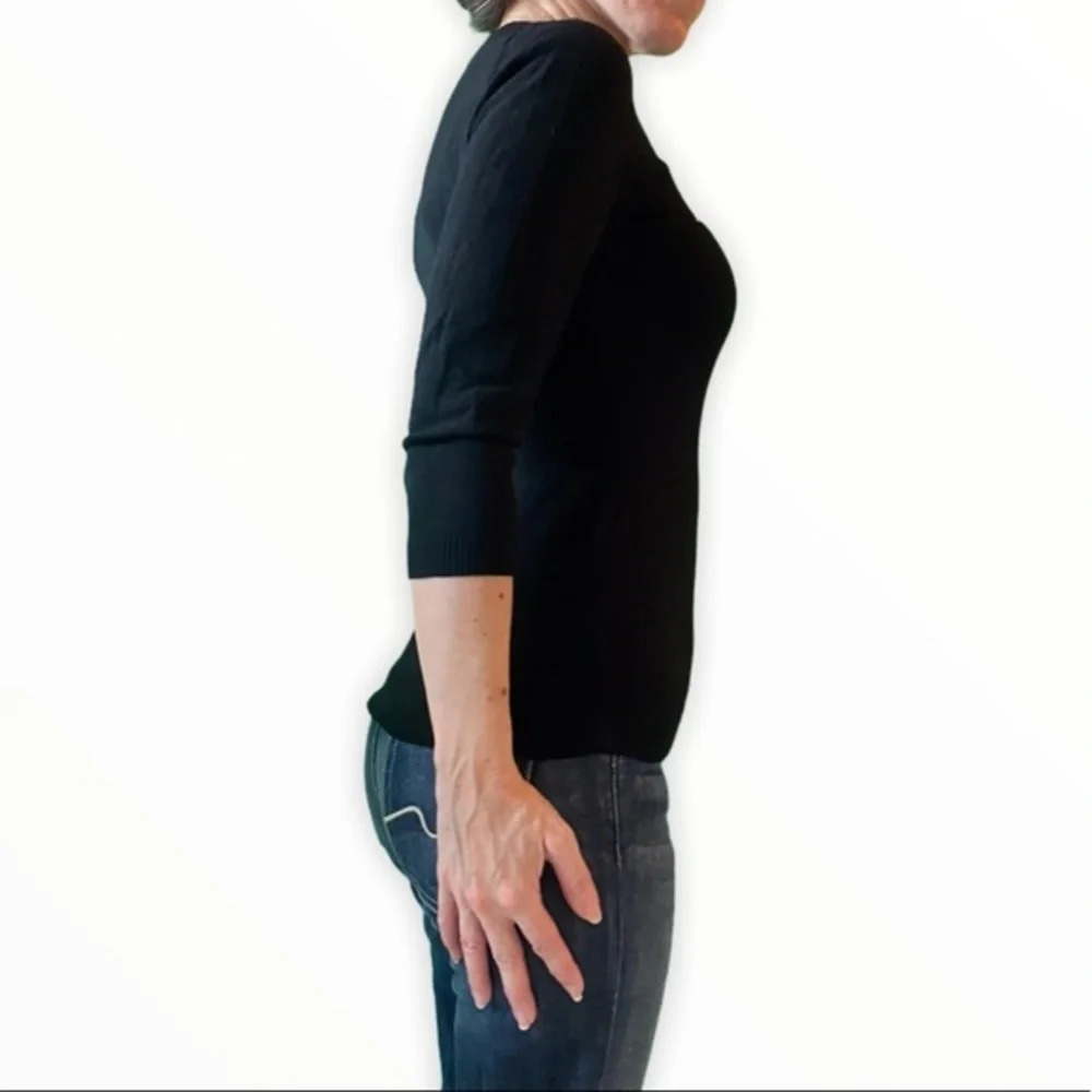 Bebe Rhinestone‎ Sweater​ - Picture 5 of 12